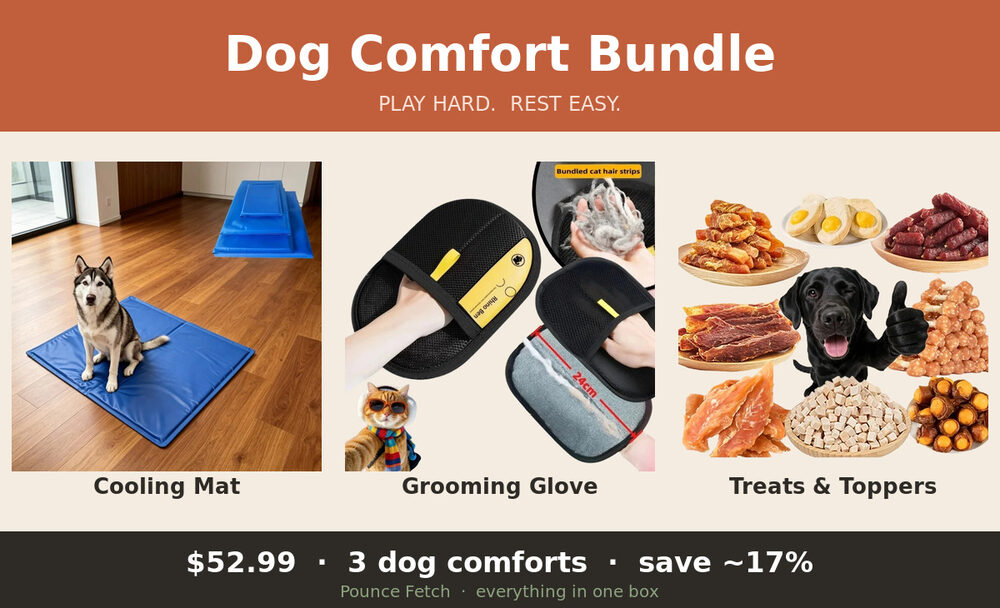 Dog Comfort Bundle