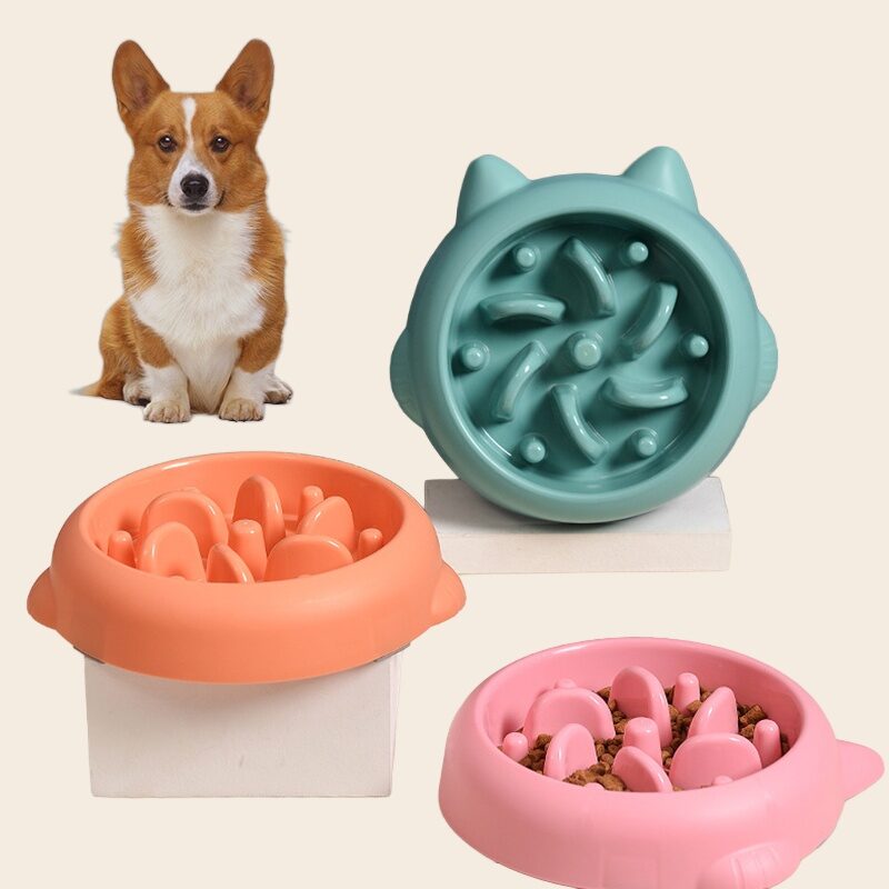 Slow Feeder Bowl — Maze Design for Dogs
