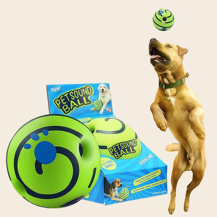 Treat Wobble Ball — Rolling Dispenser
